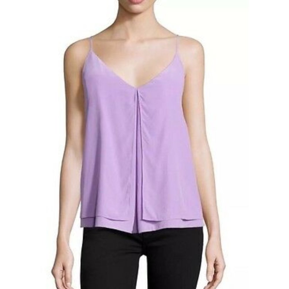 Joie Otissa Silk Split Tank Top